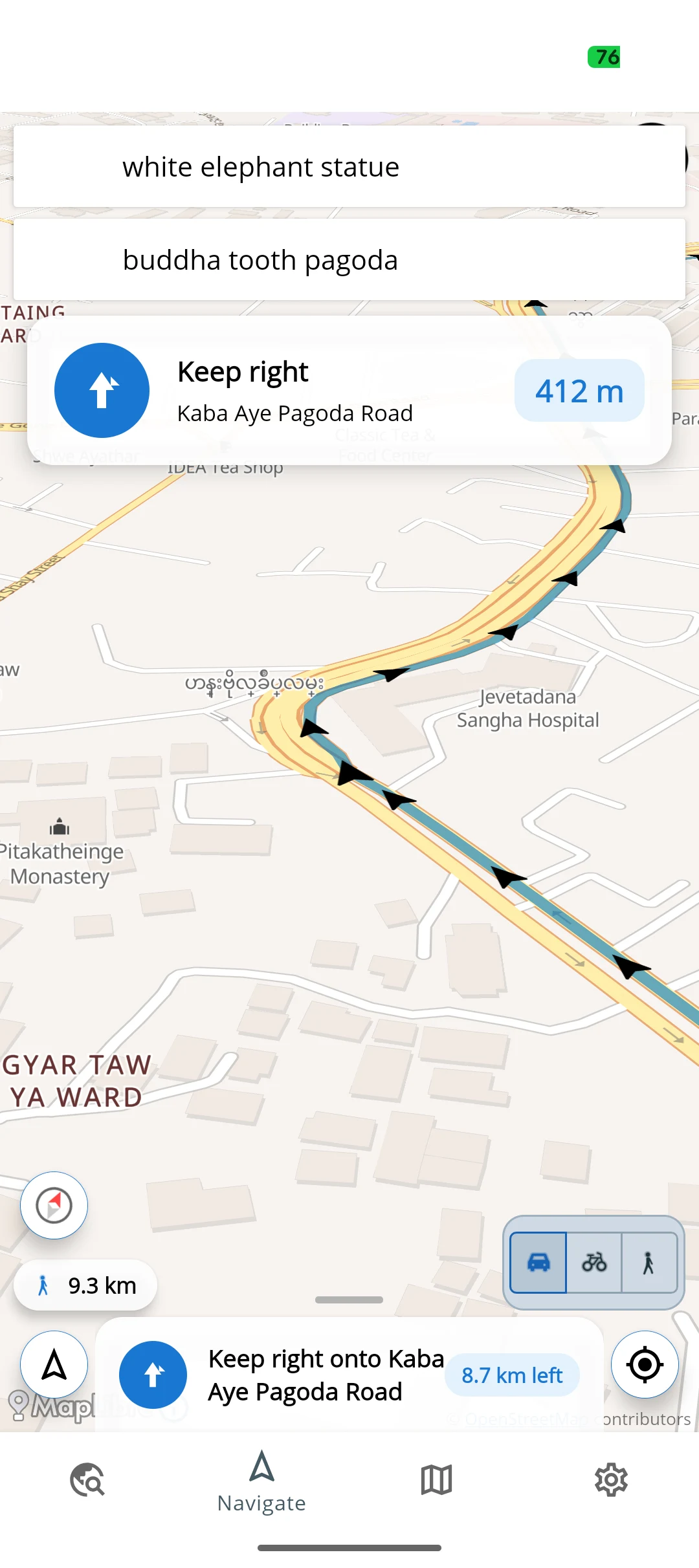 Yangon Offline Map screenshot