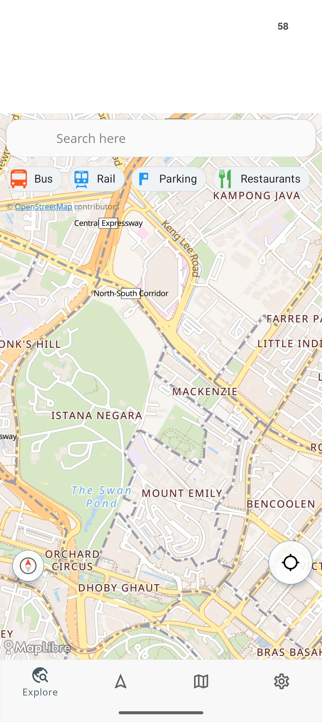 Yangon Offline Map screenshot