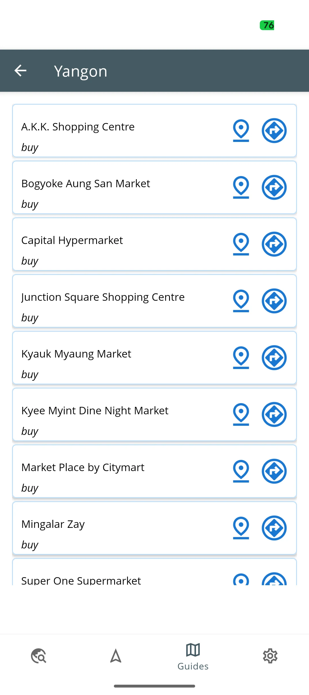 Yangon Offline Map screenshot